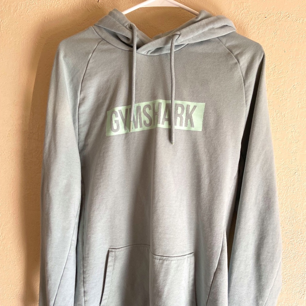 Mint Green Gymshark workout hoodie Size: L